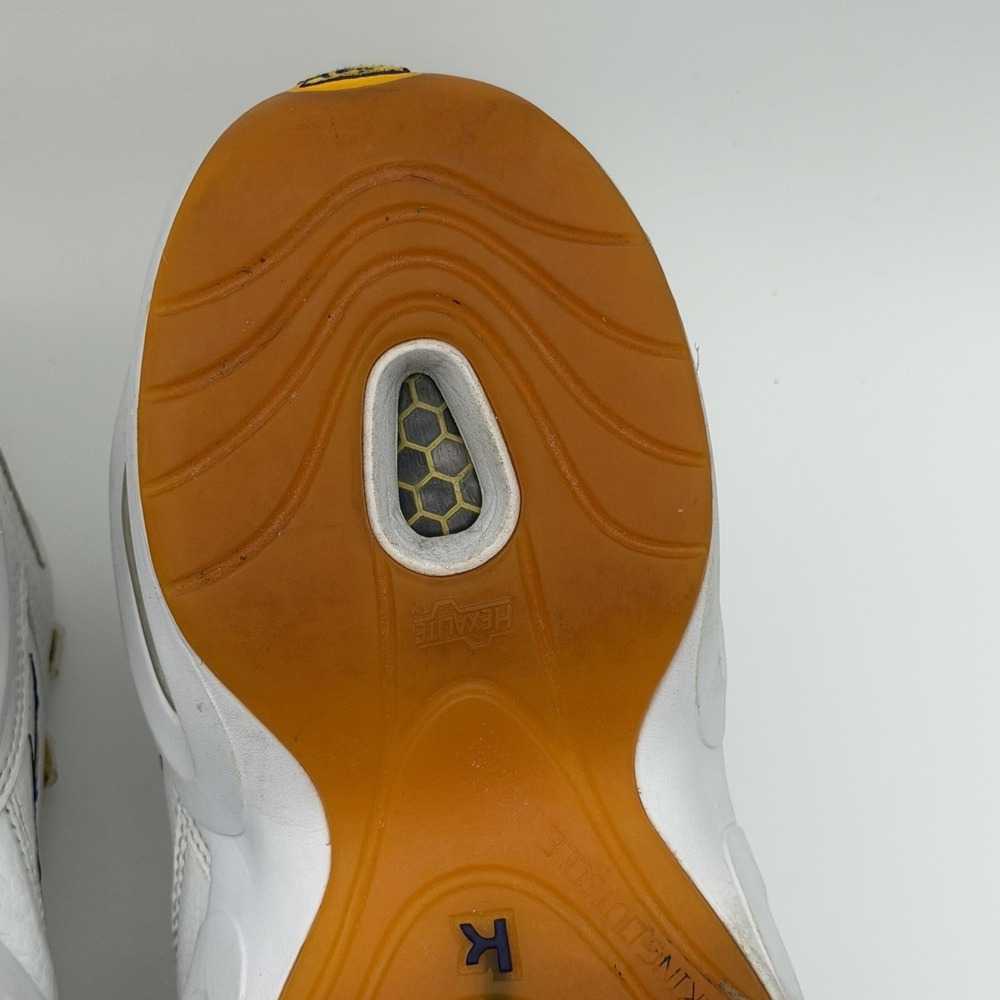 Reebok Question Mid 'Yellow Toe' FX4278 Size 12‎ No Box - Picture 10 of 13